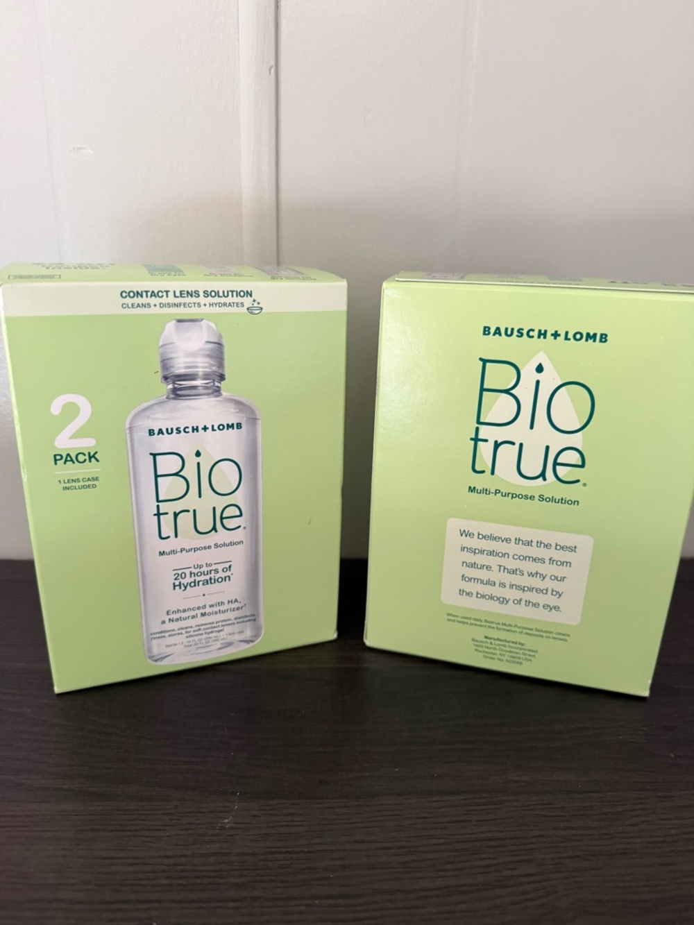 Biotrue Multi-Purpose Contact Lens Solution - Green